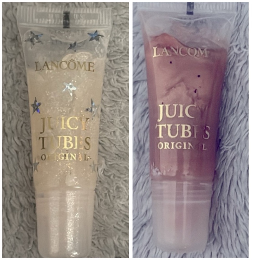 Lancôme Juicy Tube Minis! Shades Pure & Hallucination! New!
